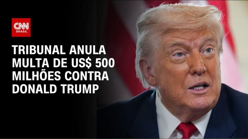 Tribunal de Nova York anula multa milionária contra Donald Trump por fraude fiscal 