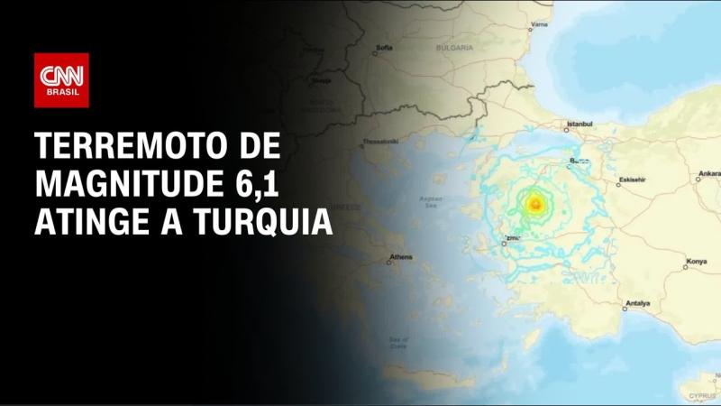 Terremoto de 6,1 atinge Turquia e é sentido em Istambul 