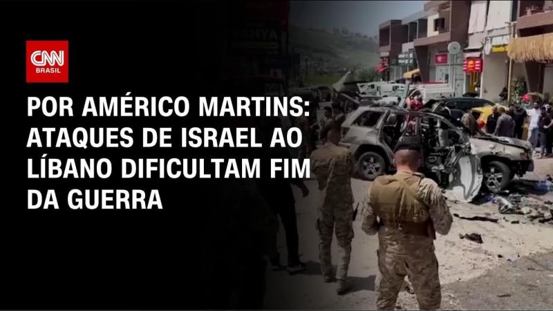  Ataques de Israel ao Líbano dificultam fim da guerra