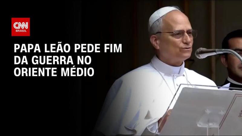 Papa Leão XIV pede fim da “barbárie da guerra” 
