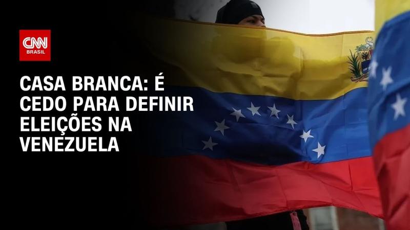 Ainda é cedo para prever eleições na Venezuela, diz Casa Branca