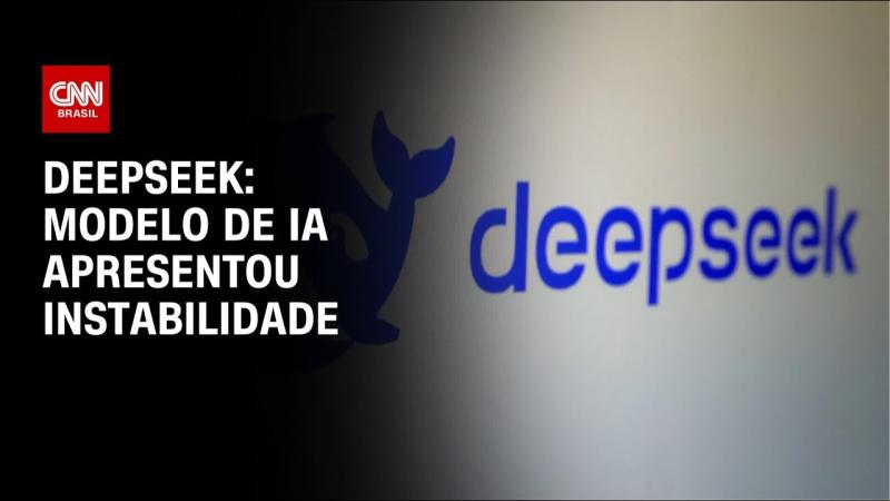 DeepSeek: Modelo de IA apresentou instabilidade 