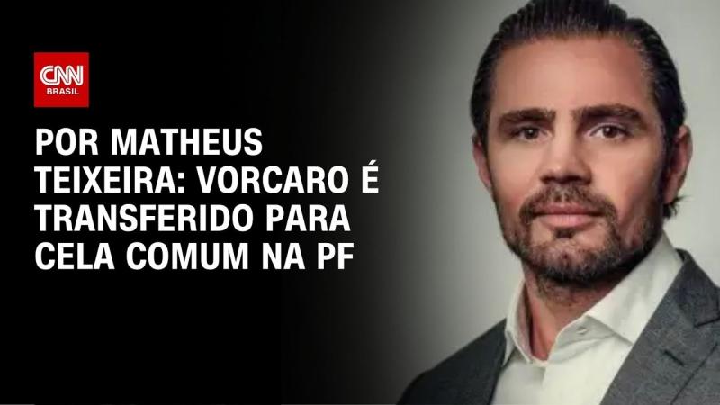 Vorcaro é transferido para cela comum na Polícia Federal