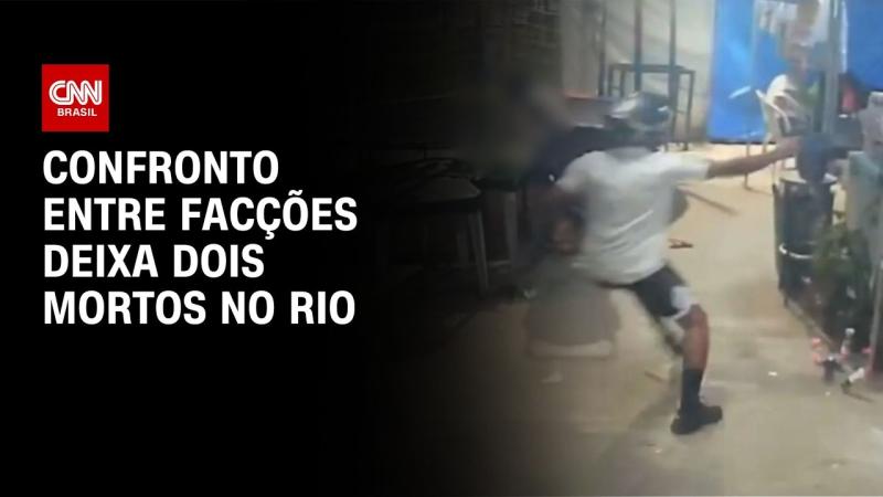 Confronto entre facções deixa dois mortos no Rio de Janeiro