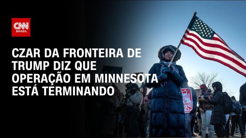EUA anunciam fim de operação de imigração em Minnesota