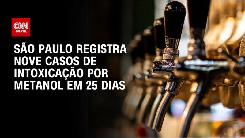SP tem nove casos de intoxicação por metanol; ministério divulga alerta