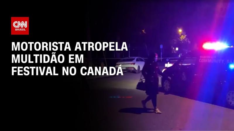 Motorista avança contra público em festival em Vancouver e deixa mortos