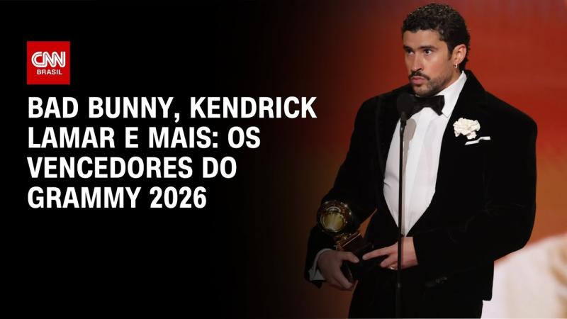 Veja os vencedores das principais categorias do Grammy Awards