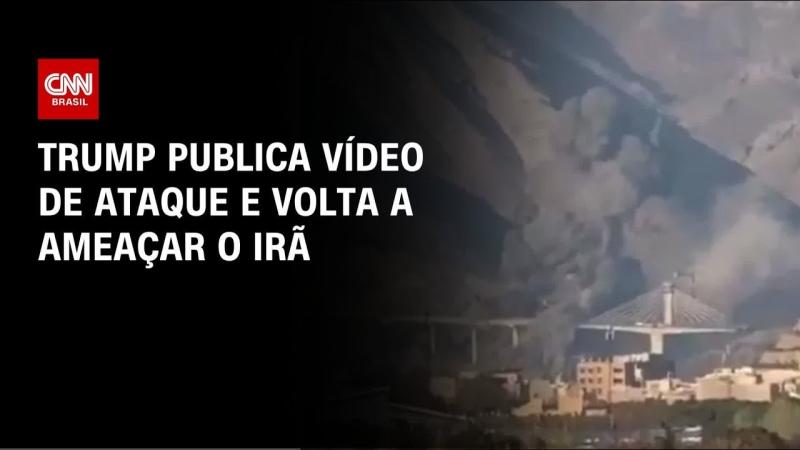 Maior ponte do Irã desabou após ataque dos EUA, diz Donald Trump